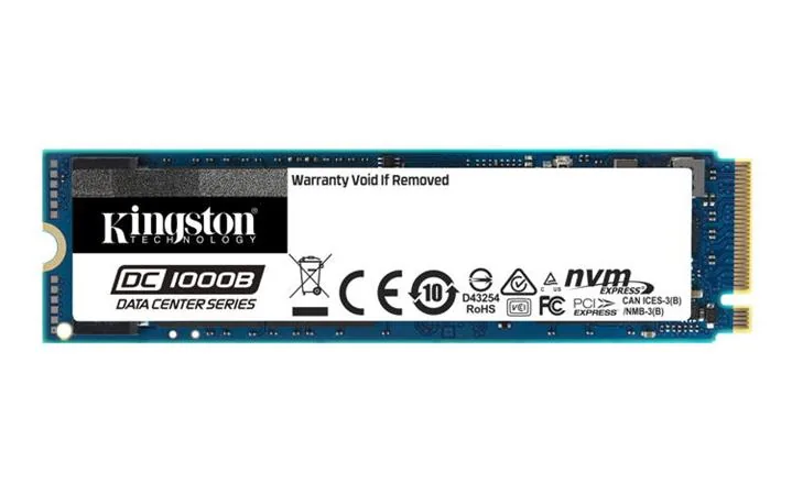 Kingston Data Center DC2000B - SSD - Enterprise - 960 GB - interní - M.2 2280 - PCIe 4.0 x4 (NVMe)