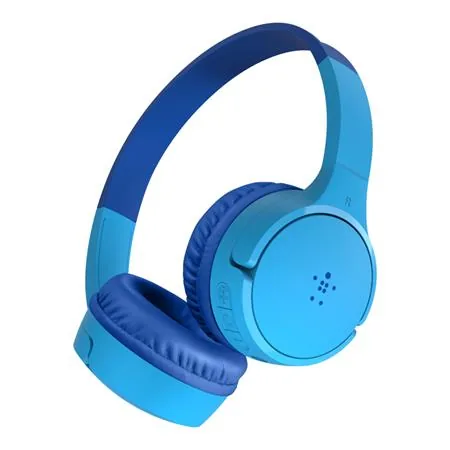 Belkin SOUNDFORM Mini - Wireless On-Ear Headphones for Kids - dětská bezdrátová sluchátka, modrá - NOVÁ VERZE