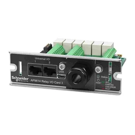 APC Network Management Card - Adaptér pro vzdálené rízení - SmartSlot - 10/100 Ethernet x 2 + suchý kontakt - pro P/N: SURT5000XLIX438