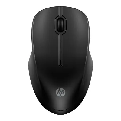 HP 255 - Myš - 3 tlačítka - bezdrátový - 2.4 GHz, Bluetooth - bezdrátový přijímač USB - černá