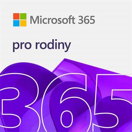 Microsoft 365 Family - Licence na předplatné (1 rok) - až 6 uživatelů, až 5 zařízení - ESD - Win, Mac - všechny jazyky