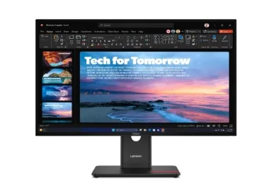 Lenovo ThinkVision T27qd-40 - LED monitor - 27" - 2560 x 1440 QHD @ 120 Hz - IPS - 350 cd/m? - 1500:1 - HDR10 - 4 ms - HDMI, DisplayPort, USB-C - černá eclipse