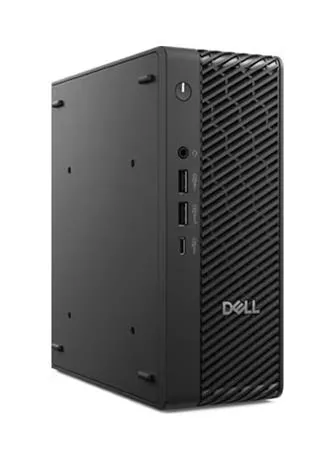 Dell Pro Max Micro FCM2250 - AI PC - mikro Core Ultra 7 265 / až 5.3 GHz - vPro - RAM 16 GB - SSD 512 GB - SED, NVMe, TLC - RTX A400 - Gigabit Ethernet, Bluetooth, IEEE 802.11ax (Wi-Fi 6), IEEE 802.11be (Wi-Fi 7) - Win 11 Pro - monitor: žádný - černá - s