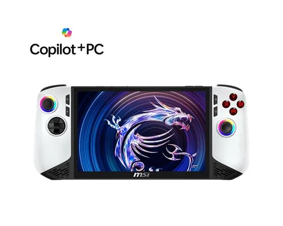 MSI Claw 8 AI+ A2VM Edition-096CZ herní konzole Ultra 7 258V 32GB DDR5 2TB SSD 8"FHD+,120Hz,touch W11H bílá