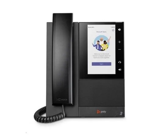 HP Poly CCX 505 - Pro Microsoft Teams - telefon VoIP - SIP, SDP, RTCP, RTP, SRTP