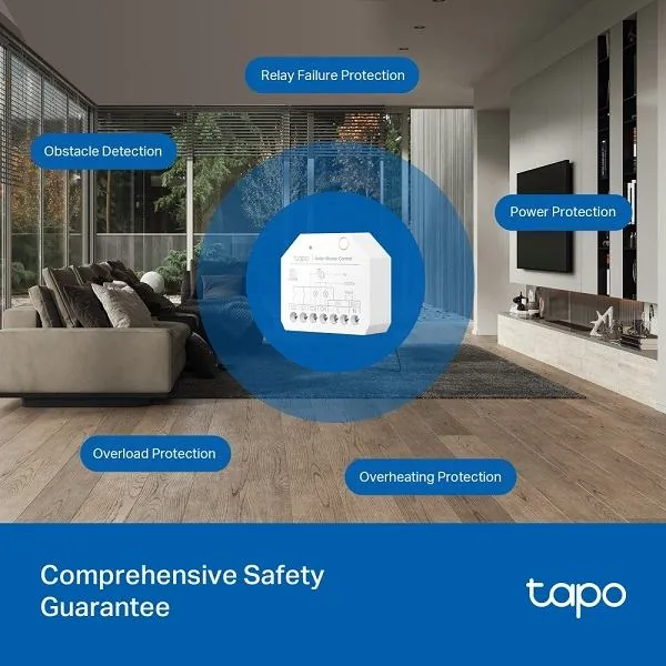 Tapo S112 V1 - Přepínací modul - inteligentní - bezdrátový - 802.11b/g/n, Bluetooth