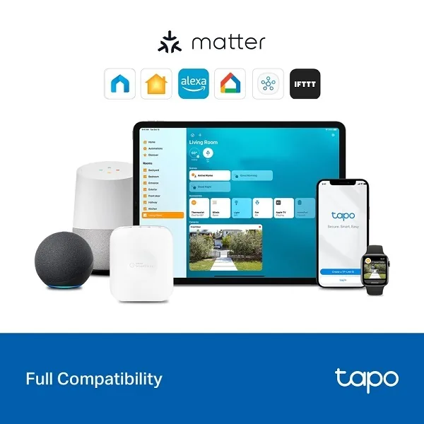 Tapo S112 V1 - Přepínací modul - inteligentní - bezdrátový - 802.11b/g/n, Bluetooth