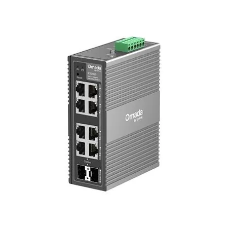 TP-Link Omada IES206G V1 - Přepínač - průmyslový - řízený - 4 x 10/100/1000 + 1 x gigabitů SFP + 1 x combo Gigabit SFP/RJ-45 - lze montovat na konzolu DIN, pro připevnění na zeď