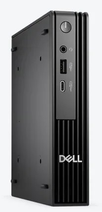 Dell Pro Micro QCM1255 - AI PC - mikro Ryzen 3 8300GE / až 4.9 GHz - RAM 8 GB - SSD 512 GB - NVMe - Radeon 740M - Gigabit Ethernet, Bluetooth, IEEE 802.11ax (Wi-Fi 6) - Win 11 Pro - monitor: žádný - černá - BTP - s 3 roky ProSupport