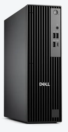 Dell Pro Slim QCS1255 - AI PC - štíhlý desktop Ryzen 3 8300G / až 4.9 GHz - RAM 8 GB - SSD 512 GB - NVMe, Class 25 - Radeon 740M - Gigabit Ethernet, Bluetooth, IEEE 802.11ax (Wi-Fi 6E) - Win 11 Pro - monitor: žádný - černá - BTP - s 3 roky ProSupport