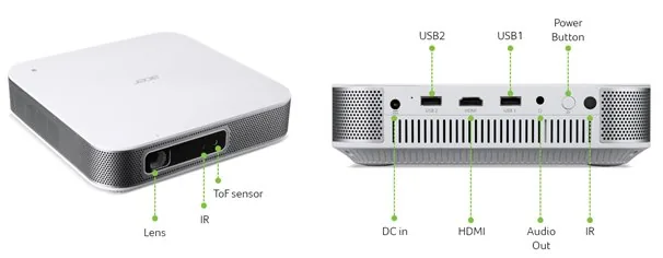 Acer PD1520s/DLP/1200lm/FHD/HDMI/WiFi