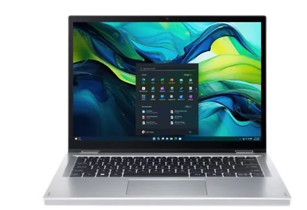 Acer Aspire Go Spin 14/AGSP14-31PT-33QY/3-N355/14"/WUXGA/T/16GB/512GB SSD/UHD/W11H/Silver/2R