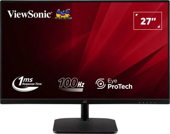 ViewSonic VA2732-H-2 27" 16:9 27" 1920 x 1080 SuperClear® IPS monitor, VGA and HDMI, 1ms 100Hz