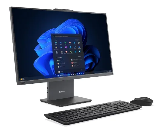 Lenovo ThinkCentre neo 55a 24 Gen 6 13F8 - Copilot+ PC - vše v jednom se stojanem pro monitor - Ryzen AI 7 350 / až 5 GHz - RAM 16 GB - SSD 512 GB - TCG Opal Encryption, NVMe - Radeon 860M - Gigabit Ethernet, Bluetooth 5.2, IEEE 802.11ax (Wi-Fi 6) - Win 1