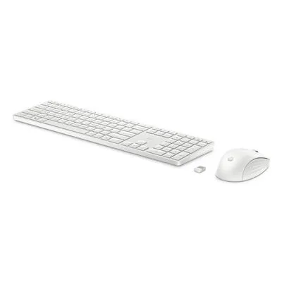 HP - Sada klávesnice a myši - full size - bezdrátový - Bluetooth, 2.4 GHz - česká/slovenská - bílá