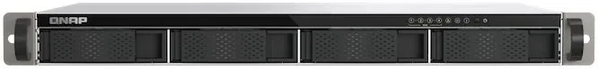 QNAP TS-433eU (4core 2,0GHz, NPU 4GB RAM 4x SATA 2x 2,5GbE 2x USB 3.2 malá hloubka)