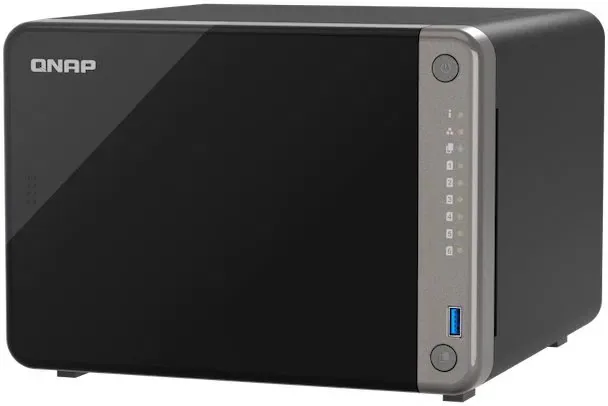 QNAP TS-AI642-8G AI Tower NAS (6-bay 3.5", 8GB(not expandable), 2xHDMI, 2x1GbE, 1x 2.5GbE, 1xPCIe Gen3x2)