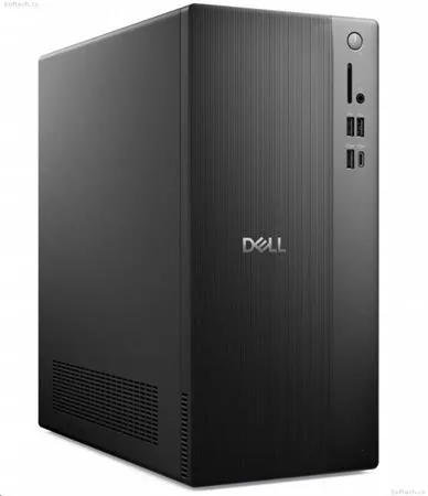 Dell Pro Tower Essential QVT1260 - AI PC - věž Core i3 i3-14100 / až 4.7 GHz - RAM 8 GB - SSD 512 GB - NVMe, QLC, Class 25 - UHD Graphics 730 - Gigabit Ethernet, Bluetooth, IEEE 802.11ax (Wi-Fi 6) - Win 11 Pro - monitor: žádný - černá - BTP - s 3 roky Pro