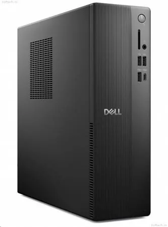 Dell Pro Slim Essential QVS1260 - AI PC - štíhlý desktop Core i3 i3-14100 / až 4.7 GHz - RAM 8 GB - SSD 512 GB - NVMe, QLC, Class 25 - UHD Graphics 730 - Gigabit Ethernet, Bluetooth, IEEE 802.11ax (Wi-Fi 6) - Win 11 Pro - monitor: žádný - černá - BTS - s