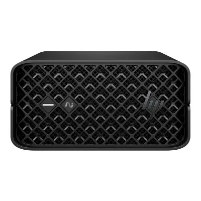HP Workstation Z2 G1a - Copilot+ PC, AI PC, AI Workstation - mini 4U - 1 x Ryzen AI Max+ Pro 395 / až 5.1 GHz - RAM 128 GB - SSD 2 TB - TLC - Radeon 8060S - Gigabit Ethernet, 2.5 Gigabit Ethernet, IEEE 802.11ax (Wi-Fi 6), Bluetooth 5.4, IEEE 802.11be (Wi-