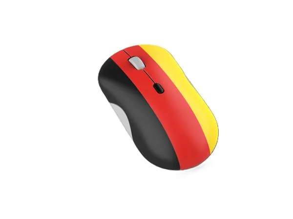 Lenovo 350 Fan edition - Německo/Kancelářská/Optická/1 600 DPI/Bezdrátové Bluetooth/Černá
