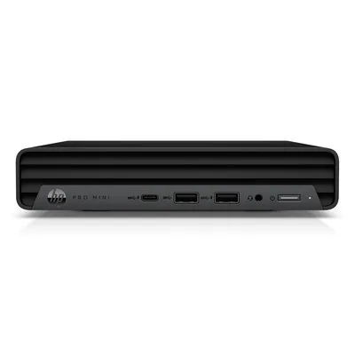HP Pro 400 G9 - Mini Core i3 i3-14100T / až 4.4 GHz - RAM 8 GB - SSD 512 GB - NVMe - UHD Graphics 730 - Gigabit Ethernet, IEEE 802.11ax (Wi-Fi 6E), Bluetooth 5.3 - Win 11 Pro - monitor: žádný - klávesnice: česká/slovenská - černá