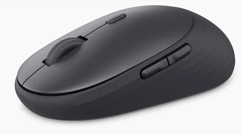 Dell Pro 7 MS726 - Myš - tichý - pravák a levák - optický - 6 tlačítka - bezdrátový - 2.4 GHz, Bluetooth 6.0 - bezdrátový přijímač USB - grafit