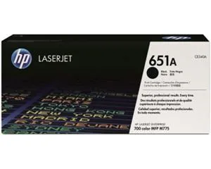 HP 651A - Černá - originální - LaserJet - kazeta s barvivem (CE340A) - pro Color LaserJet Enterprise MFP M775; LaserJet Managed MFP M775