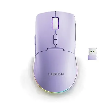 Lenovo Legion M220/Herní/Optická/Pro praváky/5 000 DPI/USB+BT/Fialová