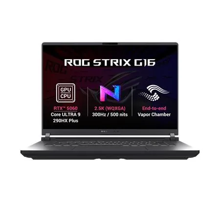 ASUS NTB ROG Strix G16 (G615LM-TS277WZ), Ultra 9 290HX, 16" 2560 x 1600, 32GB, 1TB SSD, RTX 5060, W11 Home, Gray