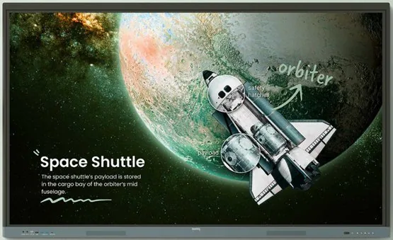 BENQ dotykový panel 65" RE6504A UHD 4K 8GB I 64GB provoz 18 7 HDMI DP USB-C LAN Android 13 40 dotykových bodů