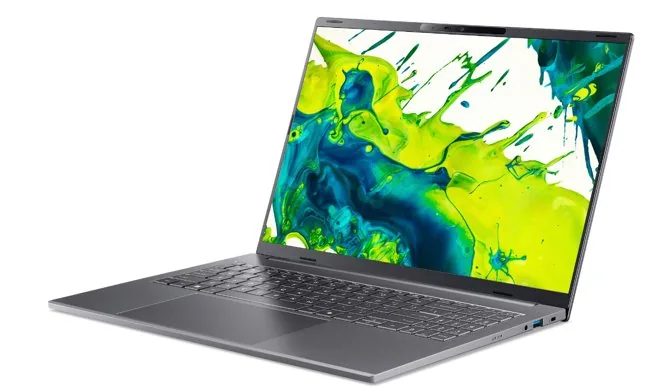 Acer Aspire 16 AI/A16-I71M-75KD/U7-355/16"/WUXGA/16GB/512GB/Intel int/W11H/Gray/2R