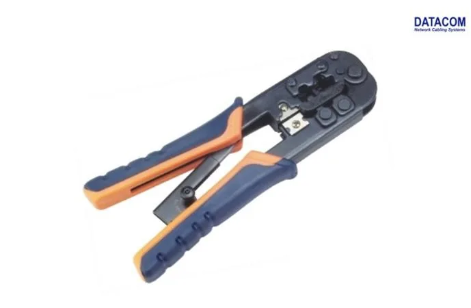 DATACOM Konektorovací nástroj 6P+8P račna - rukojeť OR/BL