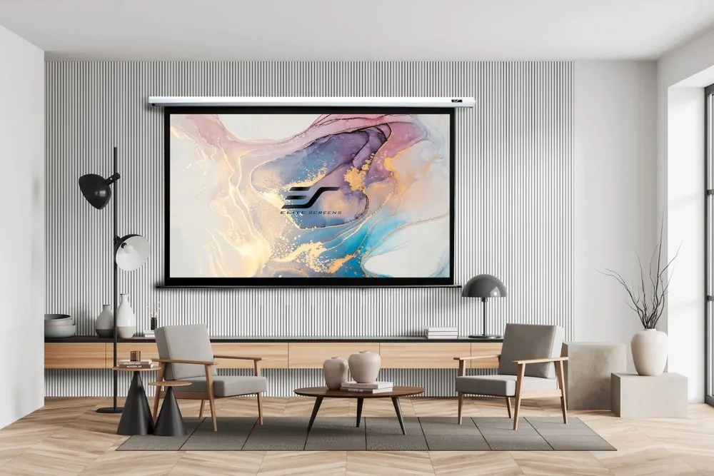 ELITE plátno elektrické motorové 84'' 4:3