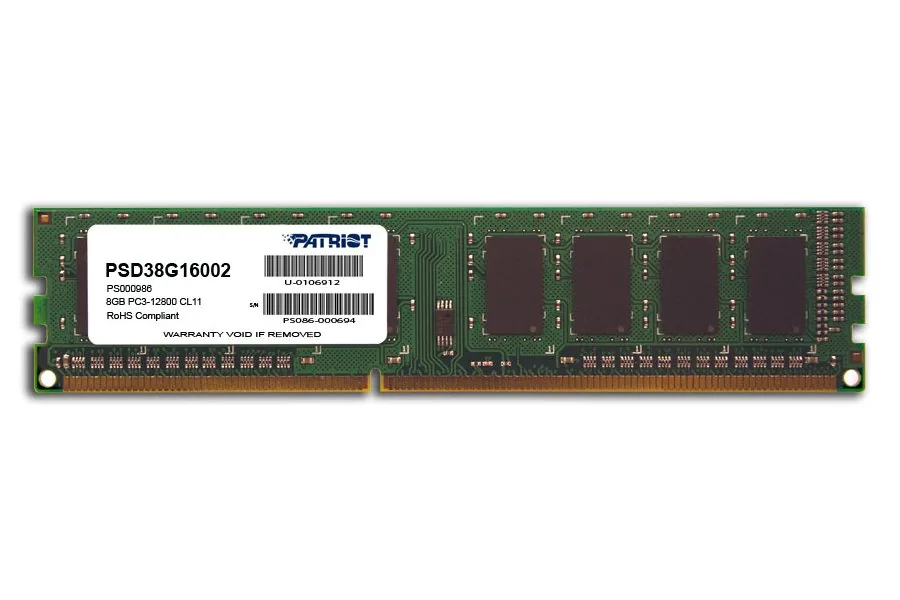 Patriot/DDR3/8GB/1600MHz/CL11/1x8GB