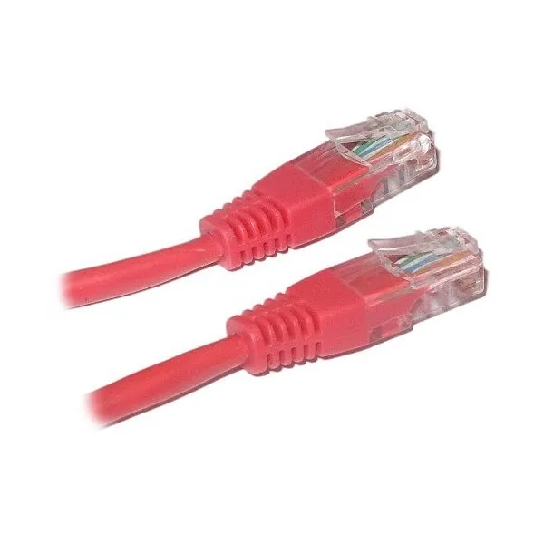XtendLan Patch kabel Cat6 UTP 0,5m - červený