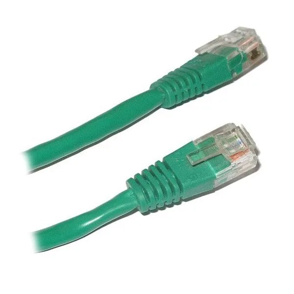XtendLan Patch kabel Cat5e UTP 1m - zelený