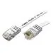 XtendLan Patch kabel Cat6 UTP 5m - bílý plochý