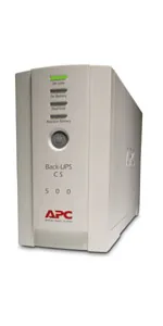 APC Back-UPS CS 500 - UPS - AC 230 V - 300 watt - 500 VA - RS-232, USB - výstupní konektory: 4 - béžová