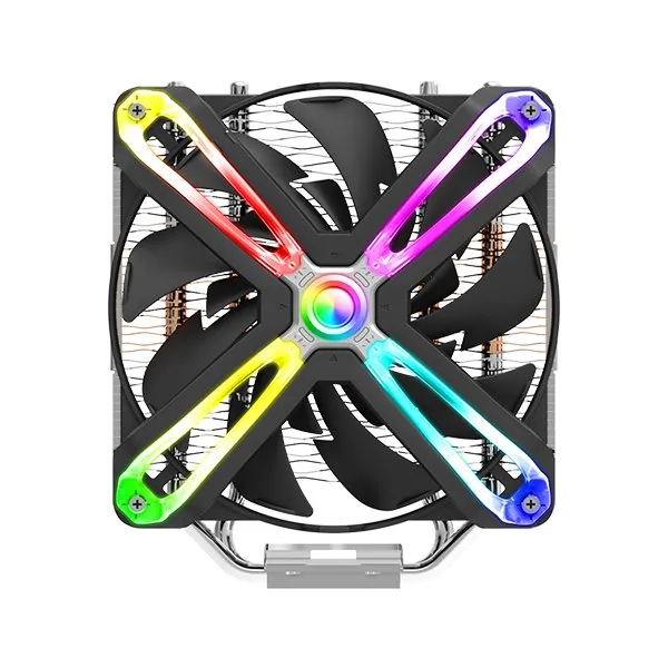 Zalman chladič CPU CNPS17X 140mm RGB ventilátor heatpipe PWM výška 160mm pro AMD i Intel