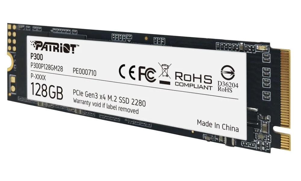 PATRIOT P300/128GB/SSD/M.2 NVMe/5R