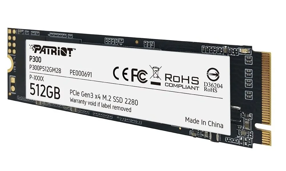 PATRIOT P300/512GB/SSD/M.2 NVMe/5R