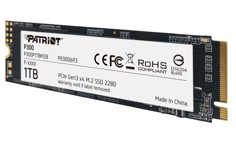 PATRIOT P300/1TB/SSD/M.2 NVMe/5R