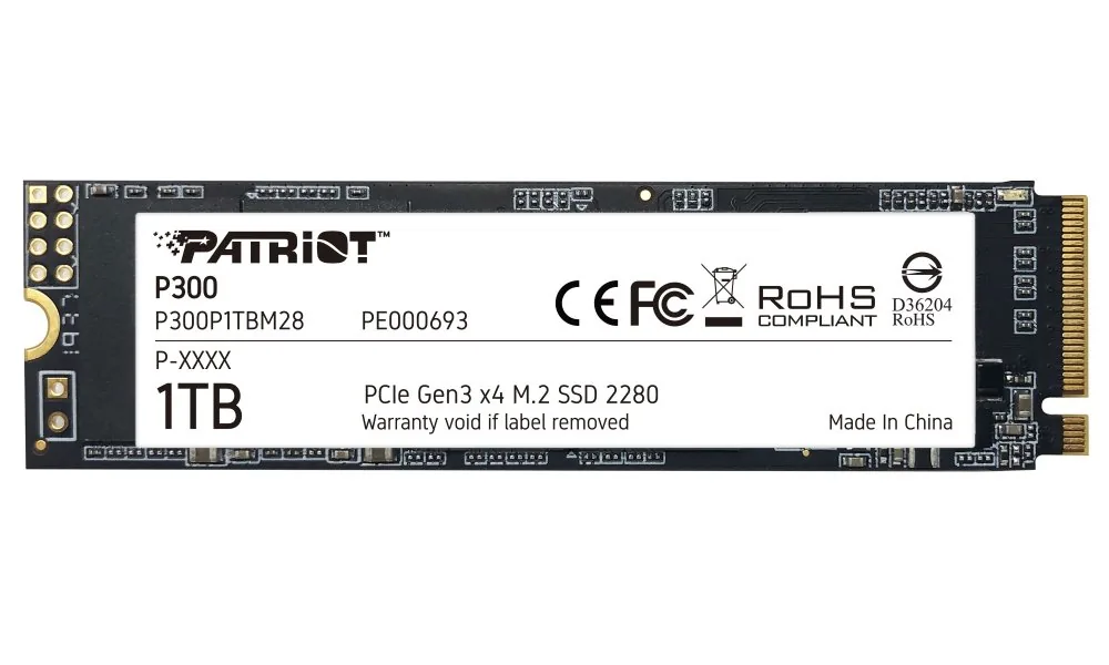 PATRIOT P300/1TB/SSD/M.2 NVMe/5R