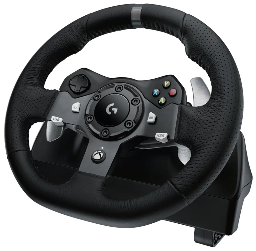 Logitech G920 Driving Force - Volant a pedály - kabelové - pro Microsoft Xbox One
