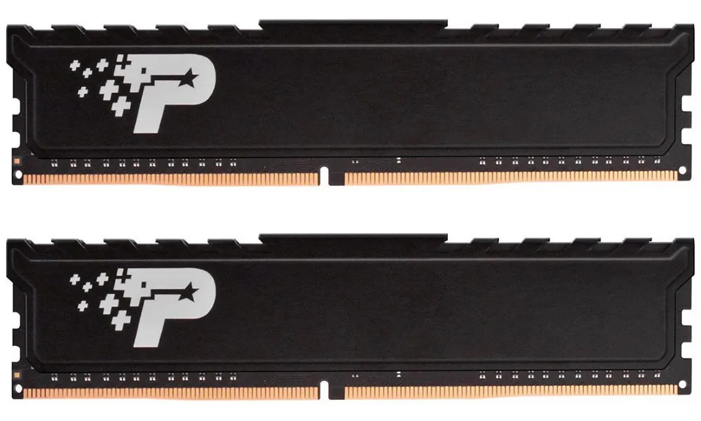 Patriot/DDR4/16GB/3200MHz/CL22/2x8GB/Black