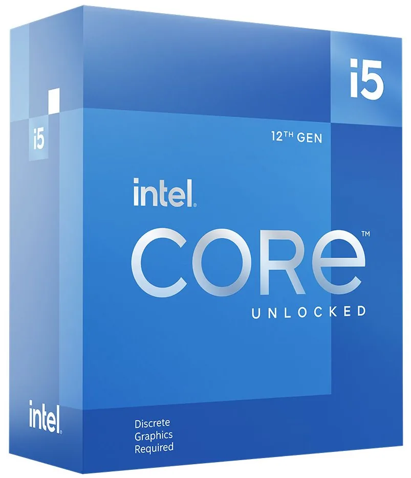Intel Core i5 12600KF - 3.7 GHz - 10-jádrový - 16 vláken - 20 MB vyrovnávací paměť - LGA1700 Socket - Box (bez chladiče)