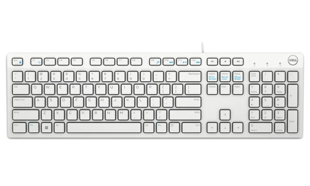 Dell KB216 - Klávesnice - USB - QWERTZ - německá - bílá