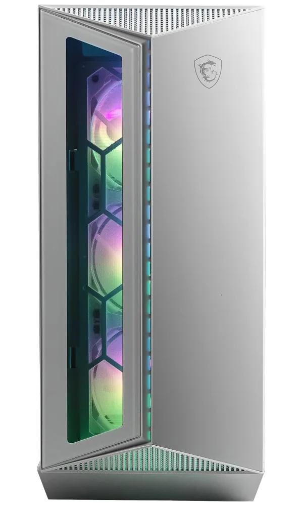 MSI MPG GUNGNIR 110R/Midi Tower/Transpar./Bílá