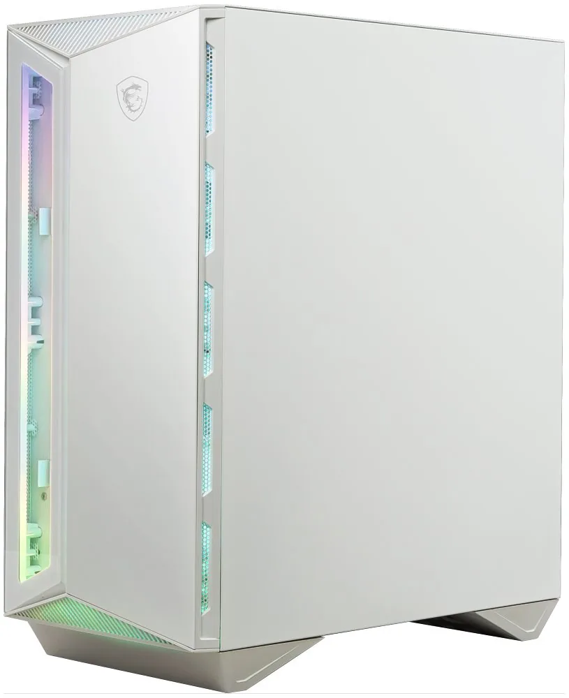 MSI MPG GUNGNIR 110R/Midi Tower/Transpar./Bílá